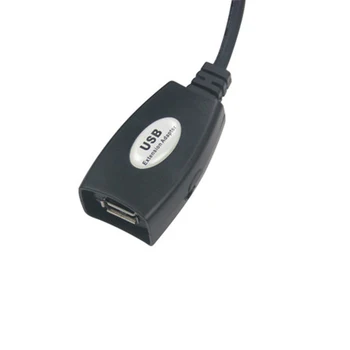 Tenveo 10m USB 2.0 Kabelis Pagarinājuma Kabelis, Signāla Pastiprināšanas Pagarināšanu Paplašinātāju Vadu Extream ātrgaitas Datu Līnijas