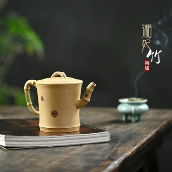★Yixing slavenu amatnieku TaoJianChun TaoYuan] aicina visas puses mājsaimniecības ir ieteicams dubļu raibās bambusa 370 cc