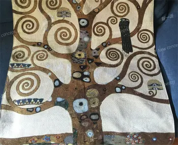 Mājas Dekori Gobelēns Sienas Karājas pachira macrocarpa American tapestry Brūna sadzīves audums māksla