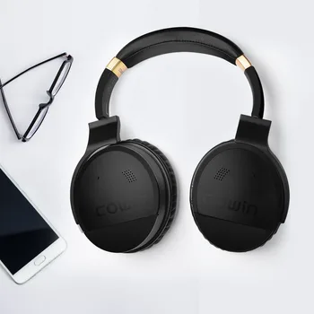 COWIN E8 Aktīvās Trokšņu Slāpēšanas Bluetooth Austiņas ar Mic, Hi-Fi Stereo Skaņas Austiņas, Dziļu Basu Bezvadu Austiņas Virs Auss