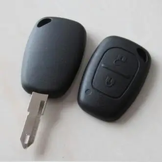Rezerves Auto Atslēgu Sagataves par Renault Traffic/Master/Vivaro/Movano/Kangoo 2 Pogas Taustiņu Tālvadības Shell