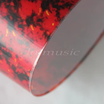 30pcs 360 mm*180mm DIY Akustiskā Ģitāra Pickguard Šķīvi Tukšu+Līmi Atpakaļ,Ziedu Vietas,PVC Jaunas