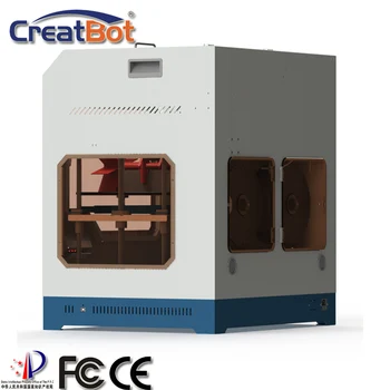 Creatbot 3d printeri F430 lielu drukas izmērs dual ekstrūderi Metāla Slēgtā Kamerā, 1,75 mm TAA ABS PVA PALŪRĒT Neilona PC PA drukāšana