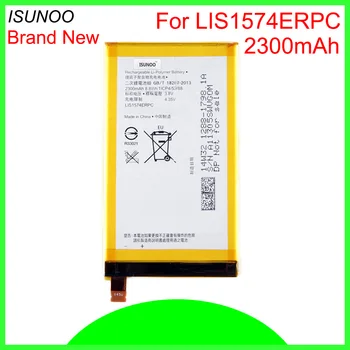 ISUNOO 10pcs/daudz 2300mAh LIS1574ERPC Akumulators Sony Xperia E4 E4G Dual E2104 E2105 E2114 E2115 E2124 E2003 E2006 E2053 E2033