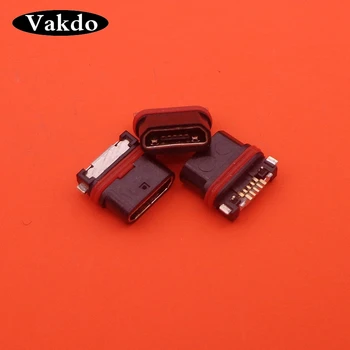 50gab/daudz Micro USB Uzlādes Lādētāja Ports Sony Z5 Kompakts E5803 E5823 Z5mini Z5C Flex Kabelis Dokstacijas Savienotāju Rezerves Daļas