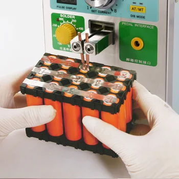 SUNKKO 709AD+ litija akumulators indukcijas automātisko vietas metināšanas iekārta 3.2 KW liela jauda, maksimālā metināšanas biezums 0.35 mm metināšanas