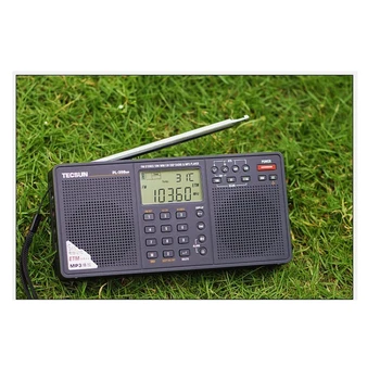 Tecsun PL-398MP Stereo Radio FM Portable Pilna Diapazona Digitālā Regulēšana ETM ATS DSP Dual Skaļruņi Uztvērējs, MP3 Atskaņotājs Atbalsta TF Karti