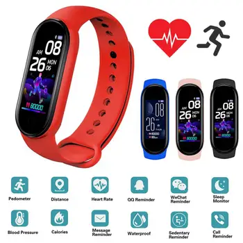 YBP016 Smart Joslā Bluetooth Fitnesa Rokassprādze Vīrieši Sievietes Tracker Sporta Band Pedometrs sirdsdarbība, Asins Spiediena Monitoru