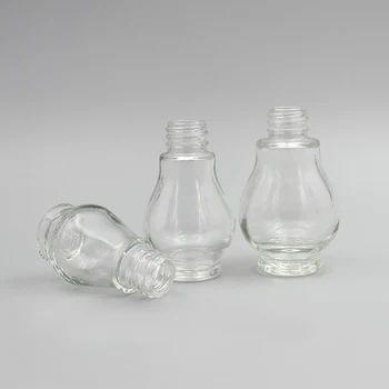 Skaidrs, 10 ml Stikla Pudele, aromātiskās Eļļas ar Melnu Pilinātāju Vairumtirdzniecība