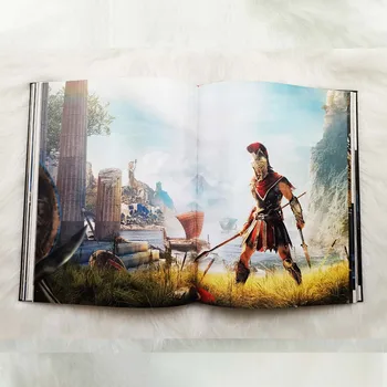 1 Grāmata/Pack-Ķīniešu Versija Assassin S Creed Odyssey Mākslas Dizaina Grāmatas & Glezna Ablum