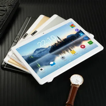 2022 Jaunu 10 Collu Jaunu Tableti, 6G+128G Android 9.0 WiFi Tablet PC Dual SIM Dual Kamera Aizmugurē 5.0 MP IPS Bluetooth, WiFi, Android Planšetdatoru