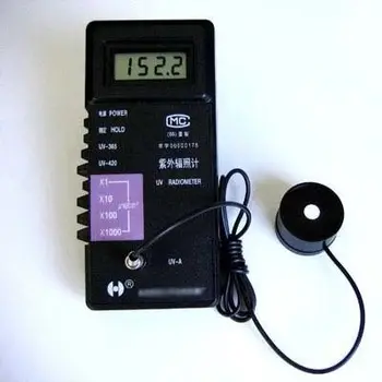Ātri ierašanās UV-365 Digitālais kanāls portatīvo ultravioletās, UV radiometer Zonde Lambda:320-400nm,LambdaP:365nm