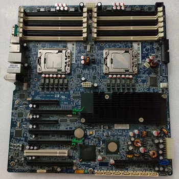 Darbstaciju mātesplate HP Z800 Tornis darbstaciju 576202-001 460838-002 PCB REV1.01 55XX CPU