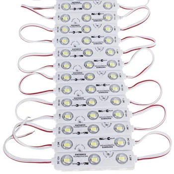 LED Gaismas Modulis 1.5 W 5730 3LED Modulis Ūdensdrošs 12V Reklāma Gaismas Joylit Čipu Led Zīme Apgaismojums Kanāls Balts