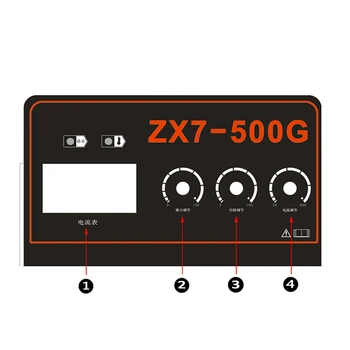 SOLGOO ZX7-500G 500A Inverter, Metināšanai Automāts 380V MMA Metināšanas iekārta