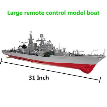 Uzlabot 31 Collu Tālvadības Karakuģis Battleship Pieaugušo Āra Rotaļlietas Dubultā dzenskrūves Ezeriem Baseini RC Laivu Modeļi