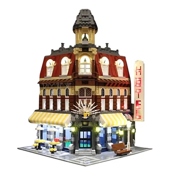 Gaismas Kopumu, lai Padarītu & Izveidot Kafejnīca Stūrī Apgaismojuma Komplekts 10182(NAV iekļauts Lego Komplekts)