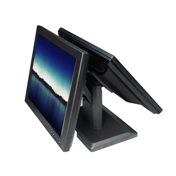 Bezmaksas piegāde Dual screen monitors 15 collu touch screen Displejs, Datora Monitors par komerciālu