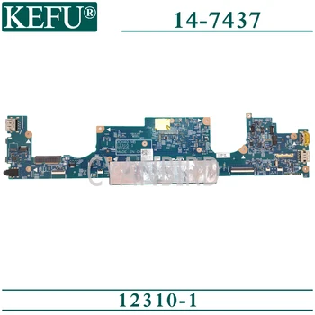 KEFU 12310-1 sākotnējā mainboard Dell Inspiron 14-7437 ar 8GB-ATMIŅA I7-4500U Klēpjdators mātesplatē