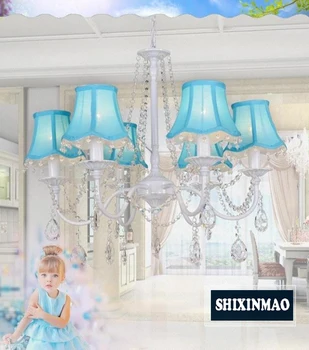 SHIXNIMAO Princese kristāla lampu bezmaksas piegāde luksusa Kristāla Lustra Moderns Dizains Kristāla lampu 009