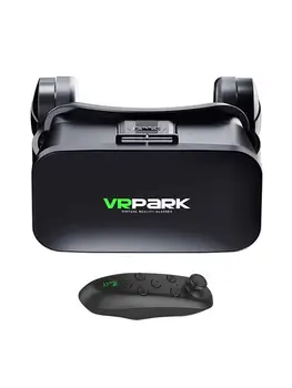 3D VR Brilles Pilna ekrāna Virtuālās Realitātes Brilles Ar Lielu Austiņas Spēle Spilventiņu 4,5 Līdz 6 Collu Android vai IOS Viedtālruni