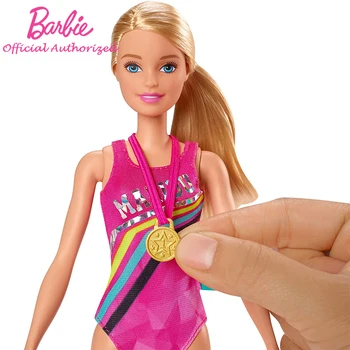 Sākotnējā Barbie Lelles Dreamhouse Piedzīvojumiem Swin, un DiveToys 18 collu Barbie Girl, ar Piederumiem, Par Dzimšanas dienas dāvanu 2020 Jaunas