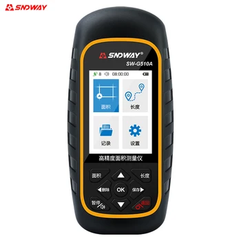 SNDWAY SW-G510 Dziļums jaudas mērījumu acre instruments ar augstu precizitāti rokas GPS zemes platība mērinstrumenta