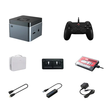 Super Konsoles PC Retro Video Spēļu Konsole, Mini Plug And Play Duālās Sistēmas Atbalstu PS2/PS1/SS/WII/PSP/N64/DC