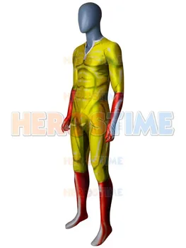 Viens Sitiens Cilvēks Cosplay Kostīmu 3D Iespiesti Spandex Zentai Bodysuit Cosplay Perforators Cilvēks Halloween Kostīmu Pasūtījuma