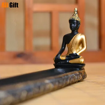 Taizeme Budas Sveķu Stick Vīraks Degļu Zen Garden Aromterapijas Vīraka Turētājs Ar Svečturis Mājas Dekoru Tempļa Piederumi