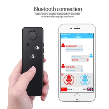 Smart Instant Balss Offline T3 Tulkotājs Multi-Valodas Bluetooth Saderīgu Portatīvo Vienkāršs interfeiss un vienkārša darbība