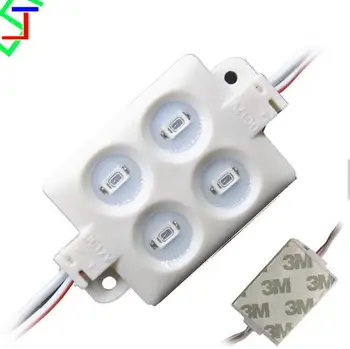 Bezmaksas piegāde LED modulis kanāls vēstules un reklāmas led zīme 4 Led SMD5730 ūdensizturīgs