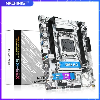 ATSLĒDZNIEKS X99 Komplekts Mātesplati LGA 2011-3 Uzstādīt Core I7 6800K CPU Procesors DDR4 32GB(4*8G) 2666MHz RAM M-ATX NVME M. 2 SSD X99-K9