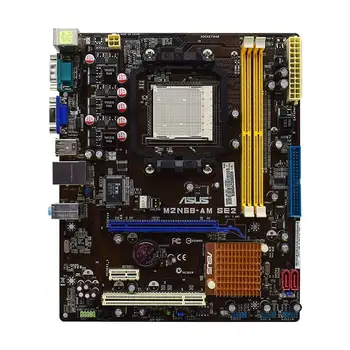 ASUS M2N68-AM SE2 Socket AM2+/AM2 GeForce 7025 630a viena DATORA Mātesplates DDR2 4GB PCI-E X16 SATA2 VGA 10 X USB2.0 Athlon 64 CPU