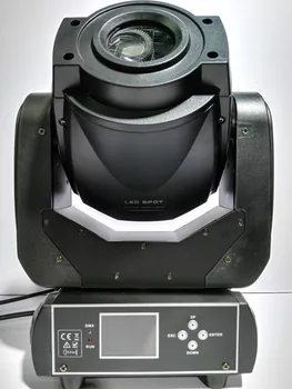 Ķīna dj iekārtas 90watt led spot kustīgās galvas disco gaismas dubultā gobo ritenis mini modelis projektoru, 3 sejas prizmu, nakts klubs