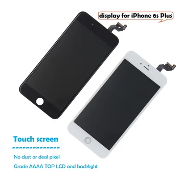 2022 AAA Klases LCD iPhone 6S 6 7 8 Plus Ar lielisku 3D skārienekrāna Digitizer Montāža iPhone Displeja Pantalla + Dāvanas