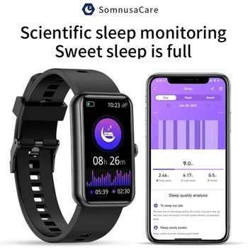 Ir 2021. Jaunu Smart Joslā Skatīties Fitnesa Tracker Aproce Ūdensizturīgs Smartwatch Sirds Ritma Monitors Asins Skābekļa Huawei Xiaomi