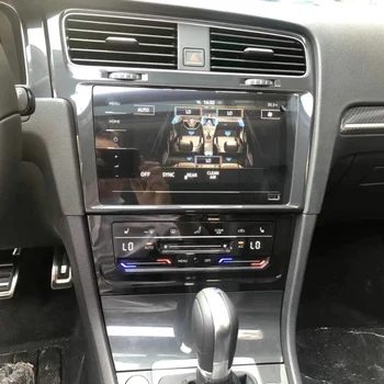 Auto LCD Nospiediet Ekrāna Automātiskā Gaisa Kondicionēšana Panelis AC Kondicionēšanas Slēdzis Golf 7 MK7 MK7.5 Golfa 7.5 Golf R