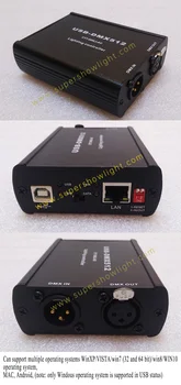 512-Channel USB, lai DMX DMX512 LED Gaismas DMX-Skatuves Apgaismojums Modulis Skatuves Apgaismojums Kontrolieris