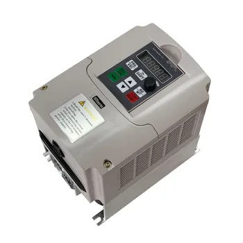VFD AC 220V uz 380V 11KW 10hp regulējamām piedziņām CNC Disku Inverter Pārveidotājs 3 Fāzes Transportlīdzekļu Ātruma Kontroles