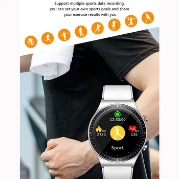 CHYCET JAUNU Smart Skatīties Vīrieši Smartwatch Sieviešu Fitnesa Sporta Pulksteņi Ūdensizturīgs Bluetooth Pilna skārienekrāna Android Huawei IOS
