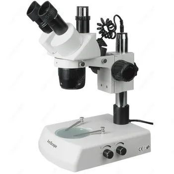 Trinokulara Stereo Mikroskopu--AmScope Piegādes 10X-30X Trinokulara Stereo Mikroskopu ar Top & Bottom Halogēna Apgaismojums