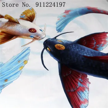 Flying Fish Sega Segtu Dzīvnieku Sērija, Gultas Komplekti, Queen, King Size Mierinātājs, Gultas Uzstādīt Dubulto Zivju Sega Sedz, Mājas Tekstila
