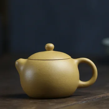 130ml Neliela Ceļojumu Tējas Komplekts Yixing Violetā Māla Tējkannas Tradicionālo Ķīniešu Kung Fu Teaware Maker Mājas Tējkannu Infuser