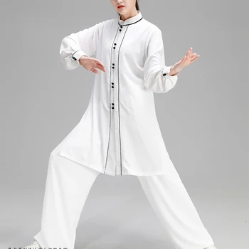 Tradicionālā Ķīniešu Apģērbi Sievietēm Pavasara Rudens Tai Chi Uzvalks Sievietes Tērps Izmantot Uzvalks Ķīniešu Stilā Tai Chi Kung Fu Komplekts
