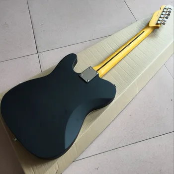 Custom shop 6 Stīgas Kļavu klaviatūra Elektriskā Ģitāra,melna krāsa guitarra