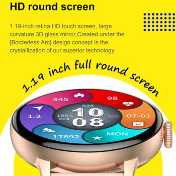 Sākotnējā DT2 Jaunu Smartwatch Ir 2021. Spin Pogu, Bluetooth Zvanu Mūziku, Vīriešu, Sieviešu, Sporta Pulksteņi, Fitnesa Izsekošanas Xiaomi
