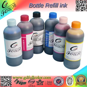 Īpašas Ūdens bāzes Krāsu Tinte Epson D700 printeri. UV Krāsu Tintes Fuji DX100 pudeles Uzpilde tintes