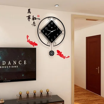 Ķīnas radošo pulkstenis sienas pulkstenis dzīvojamā istabā mūsdienu mājas dekoru kabatas pulksteņu modes vienkārša guļamistaba izslēgtu pulksteņa liels sienas pulkstenis