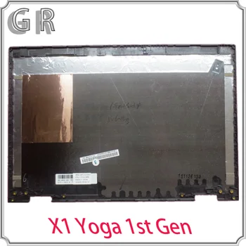 Jaunas Oriģinālas Klēpjdatoru Augšējā Vāka Ekrāna Korpusa LCD Atpakaļ Gadījumā, Aizmugurējā Vāka Lenovo ThinkPad X1 Jogas 1st Gen 20FQ 20FR 01AW968
